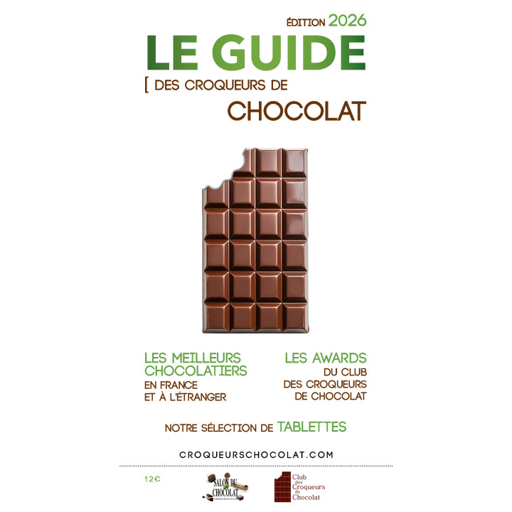Edition 2026 du guide du Club des Croqueurs de Chocolat, près de 200 chocolatiers  sont mis à l’honneur