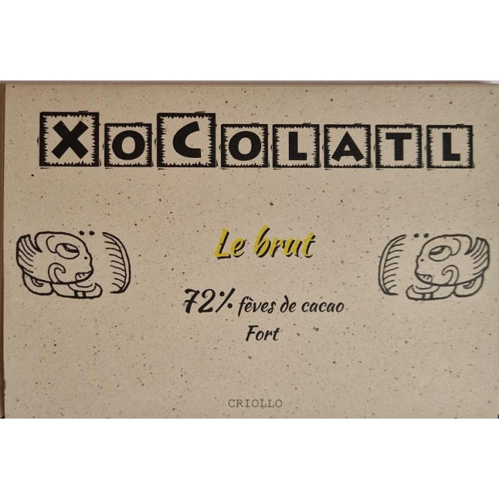 tablette bio variété criollo 72