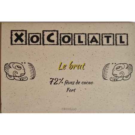 tablette bio variété criollo 72