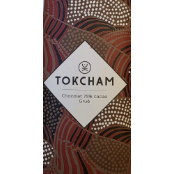Tablette Tokcham Noir 75 grué cacao