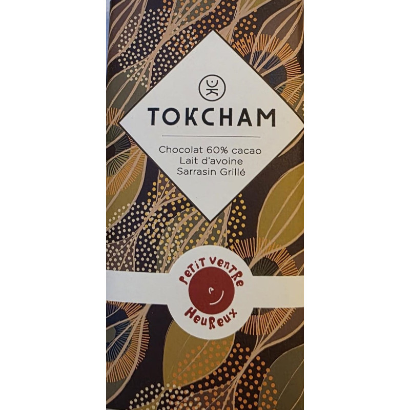 Tablette Tokcham chocolat noir 60 avoine sarrasin