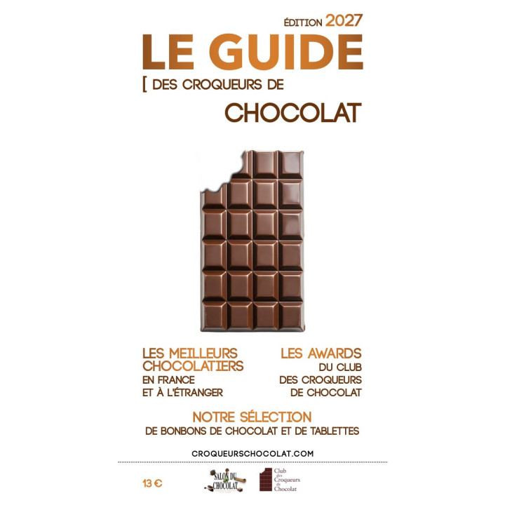 Edition 2027 du guide du Club des Croqueurs de Chocolat, près de 200 chocolatiers  sont mis à l’honneur