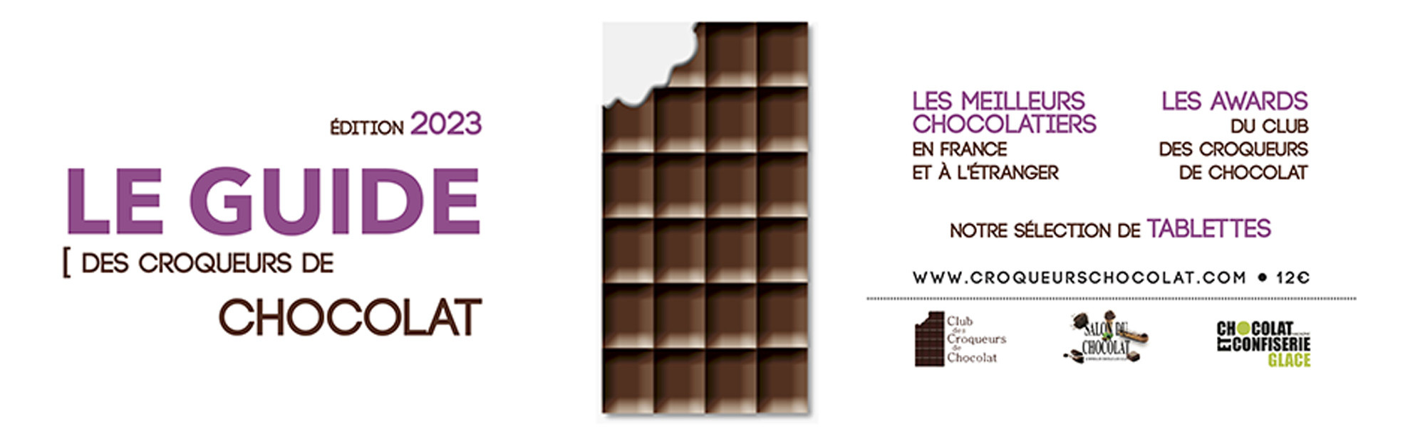Nouveau Guide 2023 du Club des Croqueurs de Chocolat version papier
